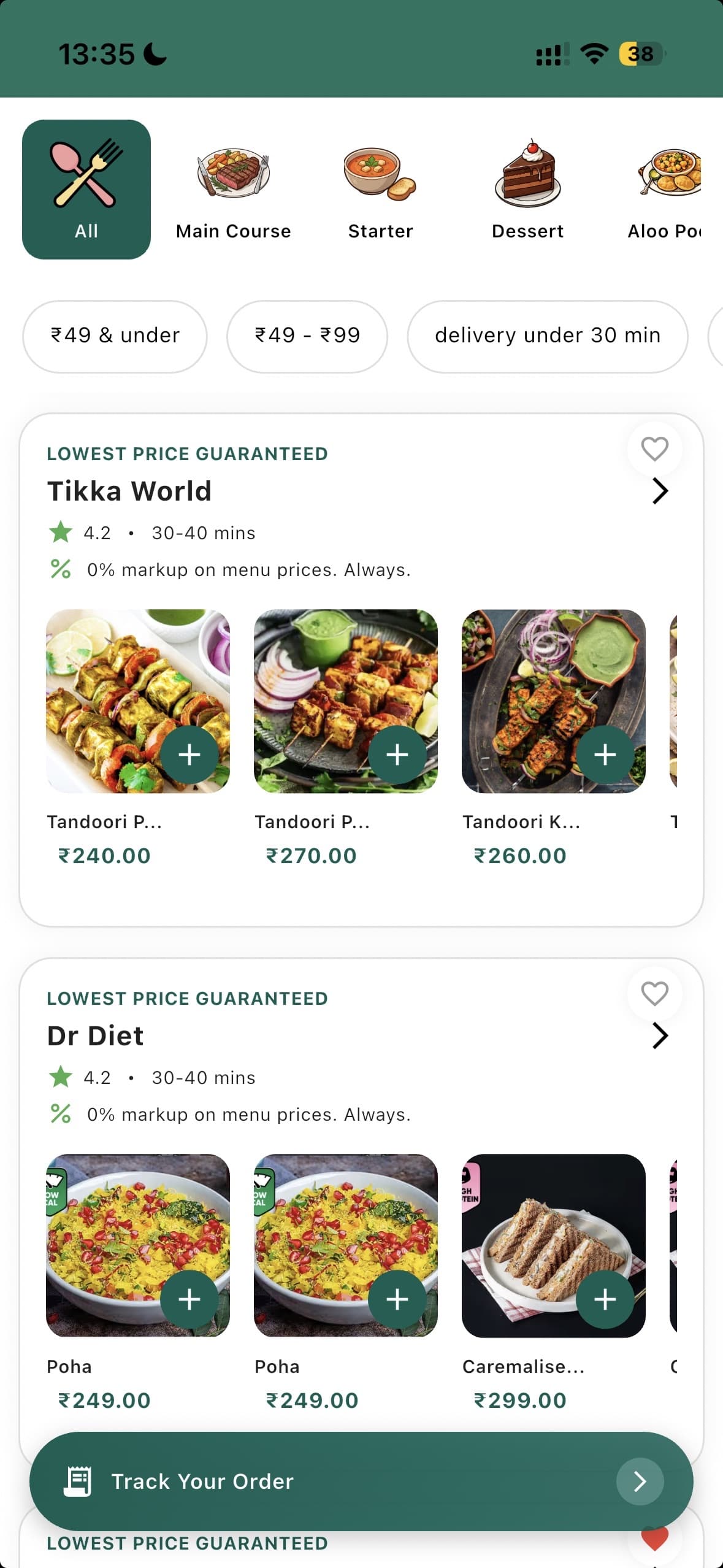 Browse Local Restaurants